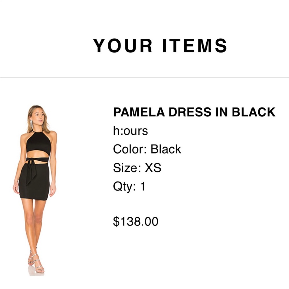H:ours “Pamela” dress from Revolve